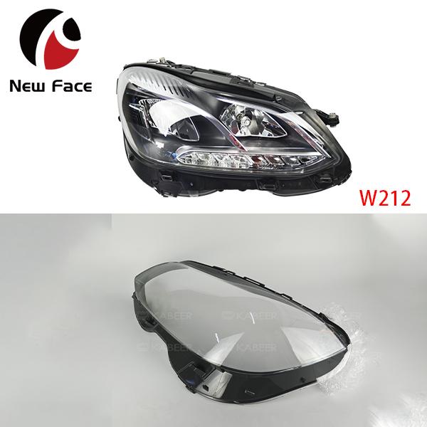 Mercedes-Benz E W212 Facelift OEM Headlight Glass Headlamp Lens Cover 