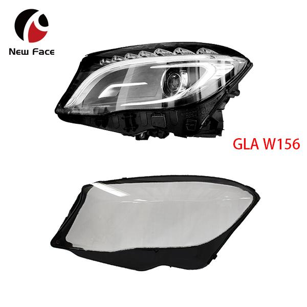  W156 GLA 2015-2017 Headlight Lens Cover 