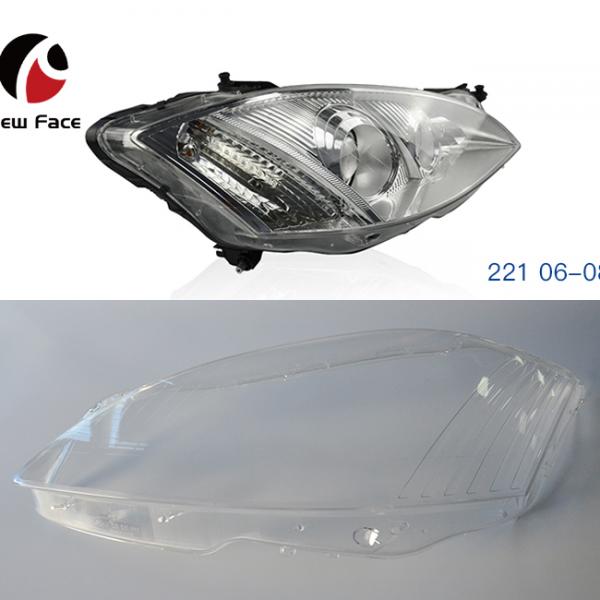 Headlight Transparents Lens Cover Fit For Mercedes-Benz W221 2006-2008
