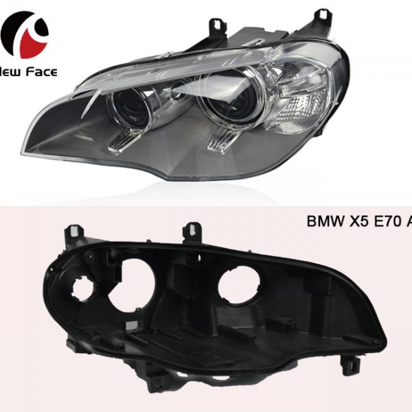 front headlight housing back base for X5 E70 headlight HID & AFS 