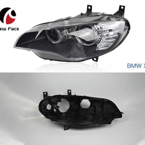 Headlight back shell House behind the lamp Front headlight cover Plastic back cover for X6 E71 2009-2012 Headlight cover 