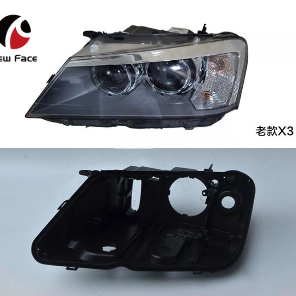 old styles auto parts headlight housing for X3/F25 11-13 year