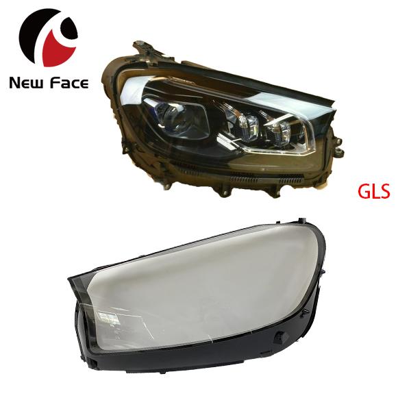  for GLS X167 year 2020  headlight glass headlight lens cover